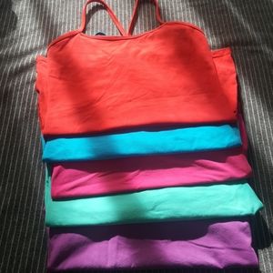 Lululemon Red Power Y Tank Top Sz 6